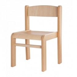 Česká židle s trnoží stohovatelná